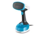 Rowenta Xcel DR7000 Compact Handheld Garment Steamer, 1100W, Blue thumbnail 1