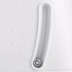 Wasserstein Adjustable Vertical Wall Mount Kit for Google Nest Hello Video Doorbell, White thumbnail 5