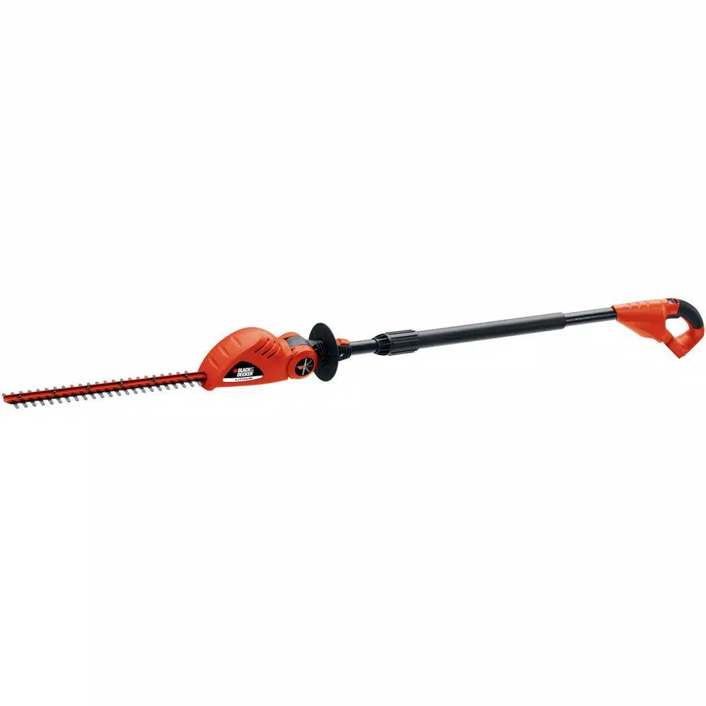 BLACK+DECKER 20V MAX Cordless Pole Hedge Trimmer with 1.5 Ah Battery and Charger