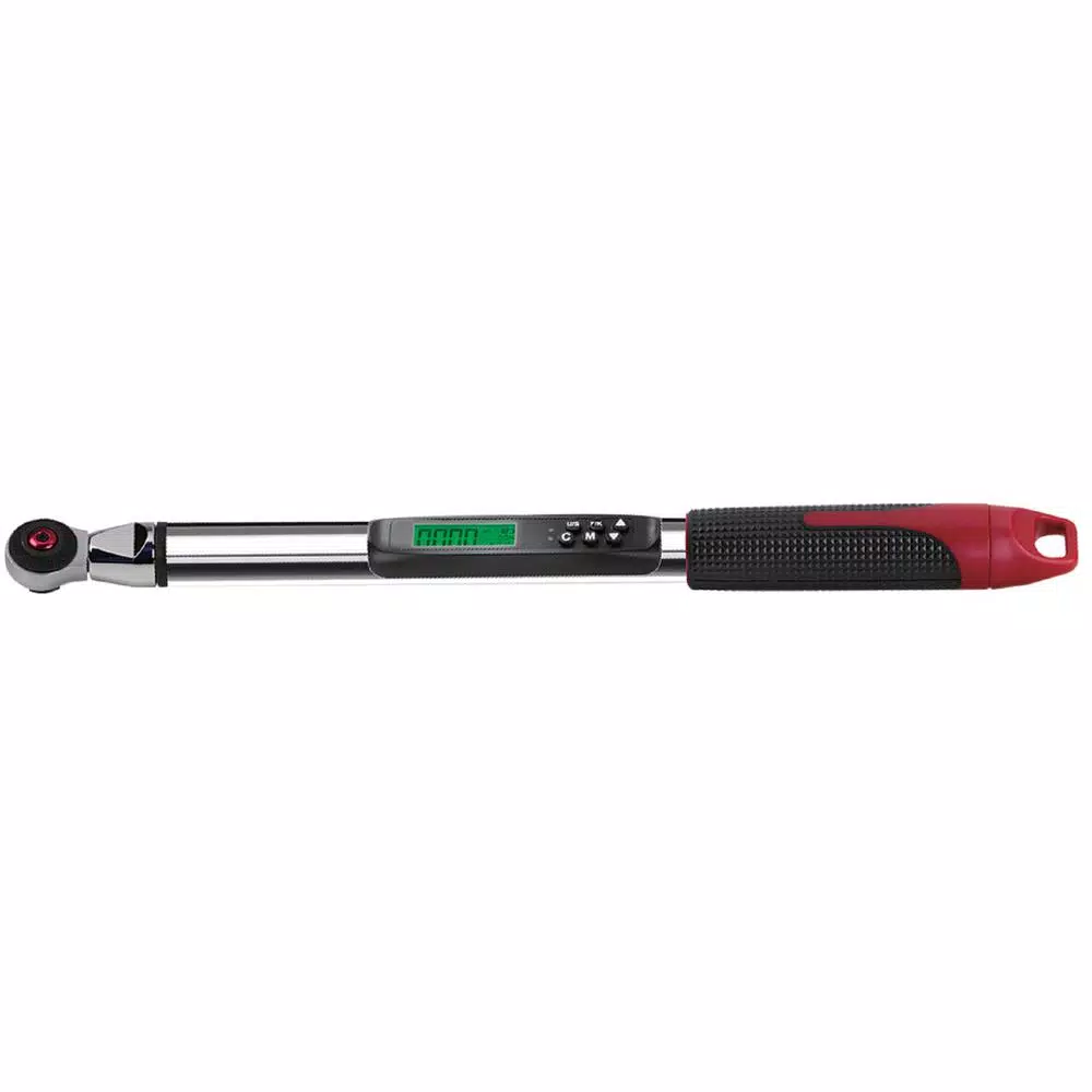ACDelco 1/2 in. Digital Angle Torque Wrench with LCD Backlight and 30 Memory Settings
