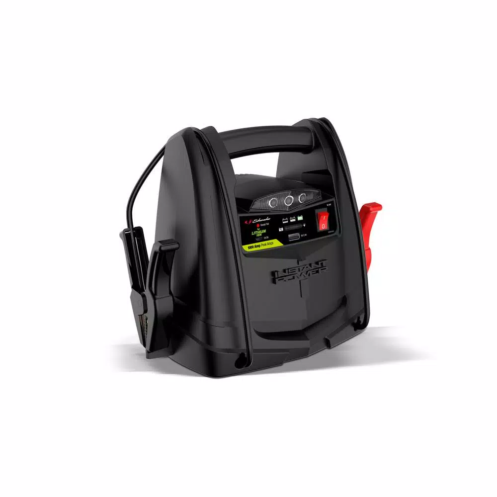 Schumacher SL1397 1000 Amp Lithium-Ion Jump Starter Pack with USB Power Bank