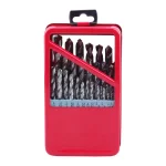 Professional Woodworker 33-Piece HSS High Speed Steel Drill Bit Set with Metal Storage Case thumbnail 2