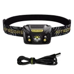 NITECORE NU32 USB Rechargeable LED Headlamp, 550 Lumens, Red Light & High CRI Auxiliary LEDs thumbnail 1
