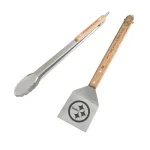 sportsvault The Sports Vault Pittsburgh Steelers 2-Piece BBQ Utensil Set thumbnail 1