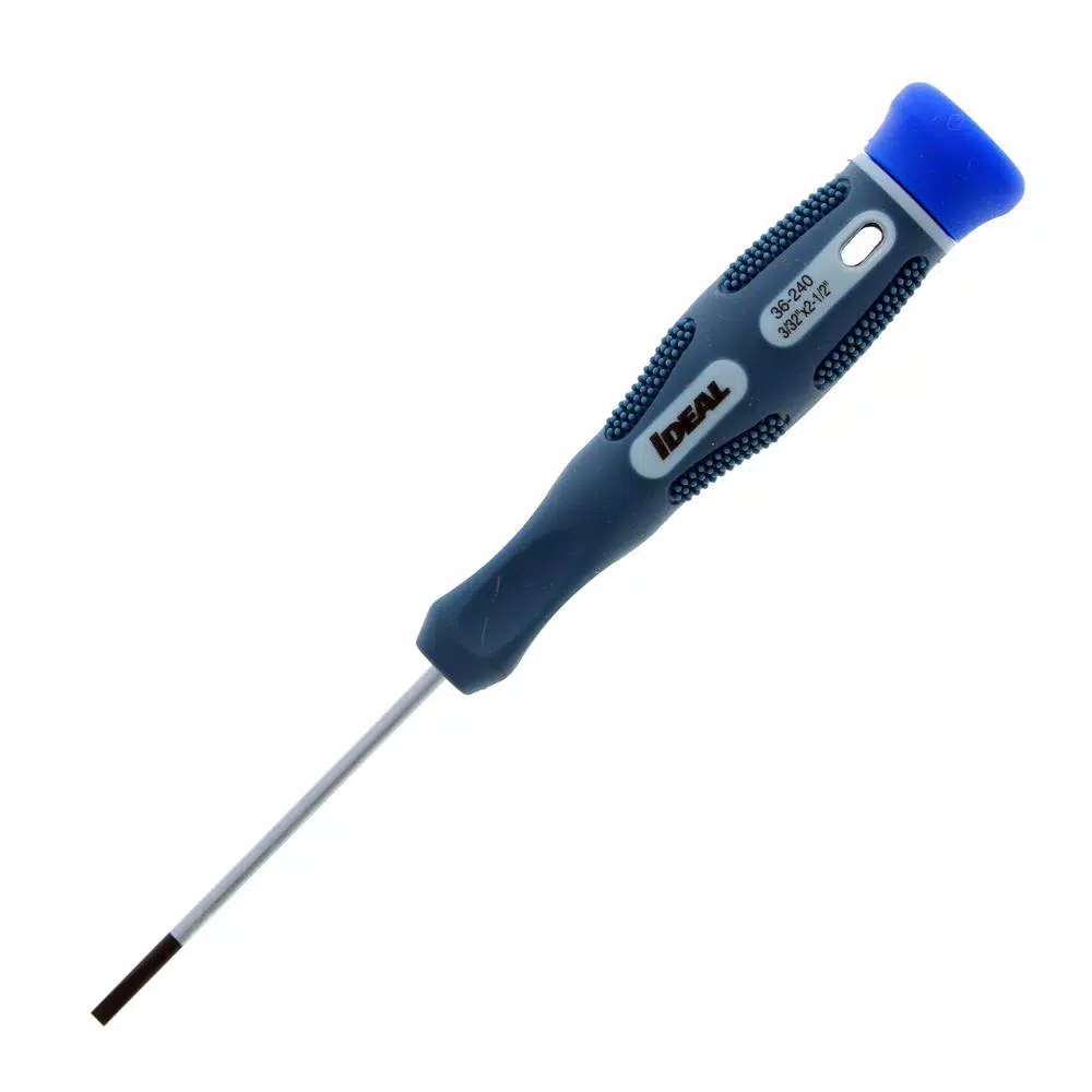 Ideal 7-Piece Precision Electronic Screwdriver Set with Chrome Vanadium Steel Shanks