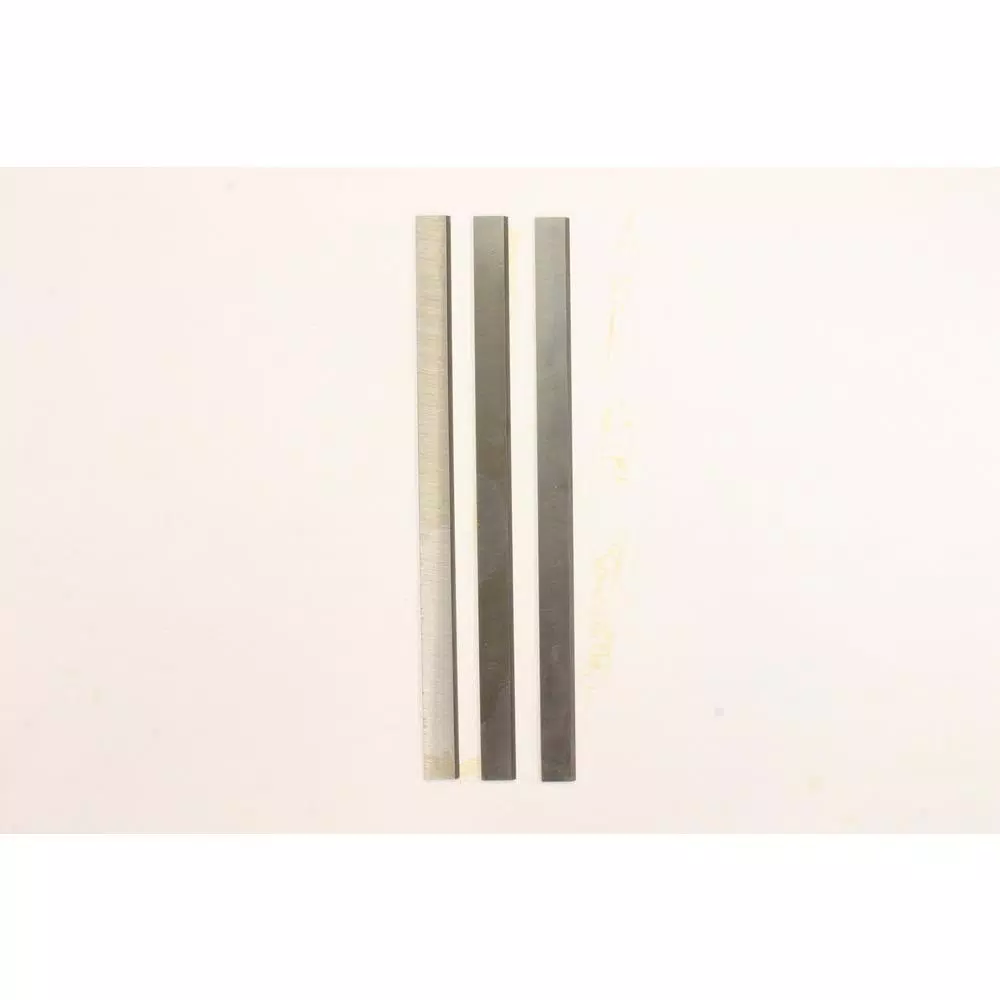 Jet 16 in. Straight Bladed Steel Planer Knife Set, 3-Piece Replacement Blades