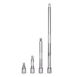 Capri Tools 3/8 in. Drive Wobble Extension Bar Set, 4-Piece thumbnail 1