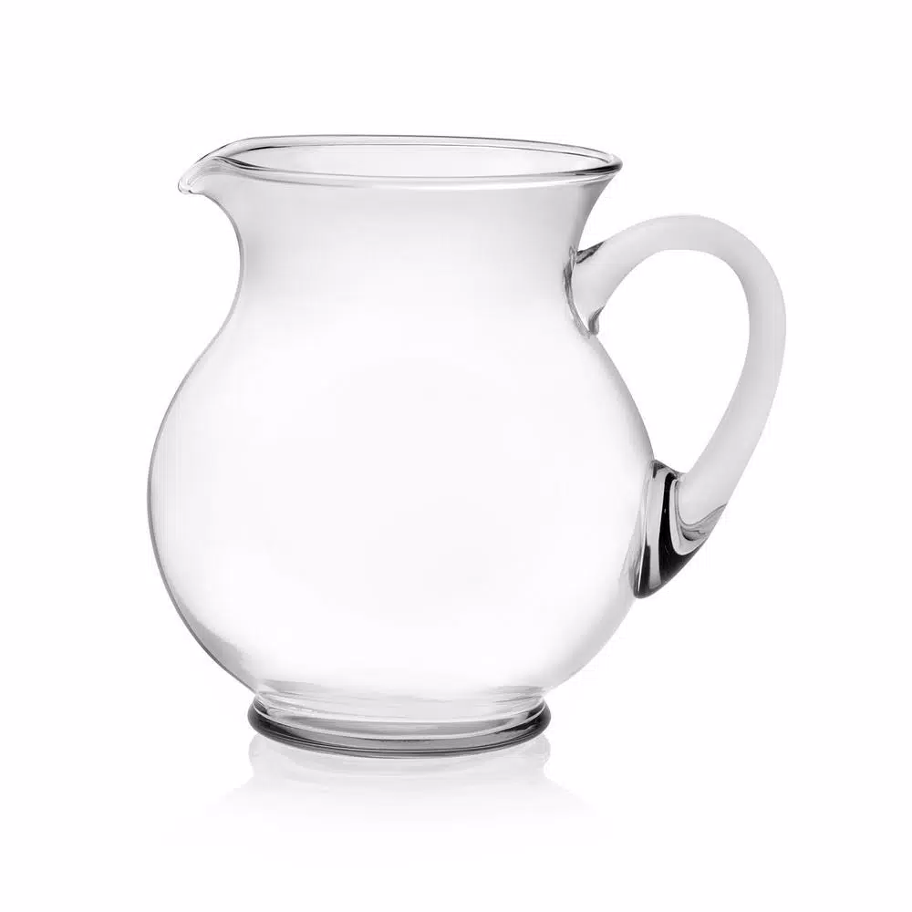 Libbey Acapulco 5-Piece Hand-Blown Glass Pitcher and Drinking Glass Entertaining Set