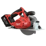 Milwaukee M18 6-1/2 in. Cordless Circular Saw Kit with Two 3.0 Ah Batteries, Charger, and Tool Bag thumbnail 3