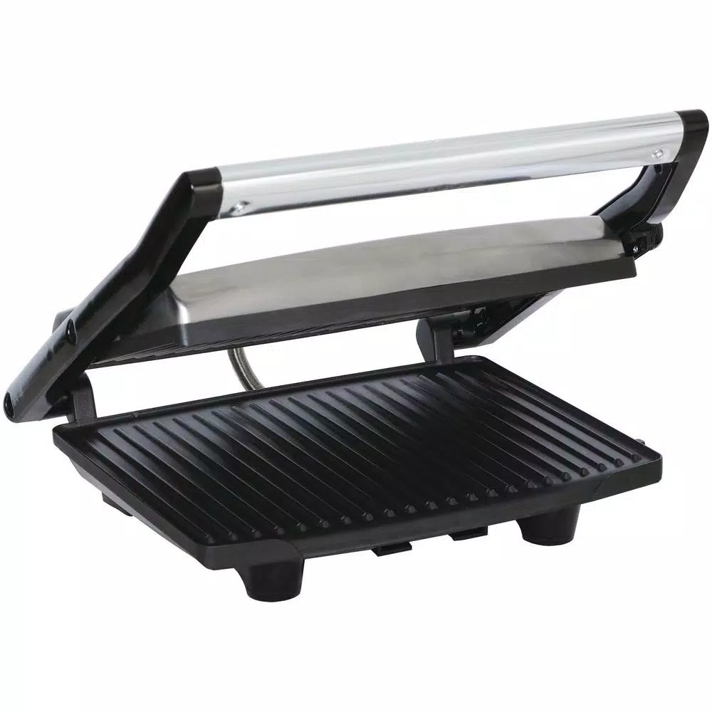 Brentwood Appliances TS-651 1000W Metallic Panini Press and Sandwich Maker