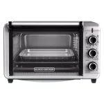 BLACK+DECKER 1500W 6-Slice Stainless Steel Convection Toaster Oven with Broiler Pan thumbnail 1