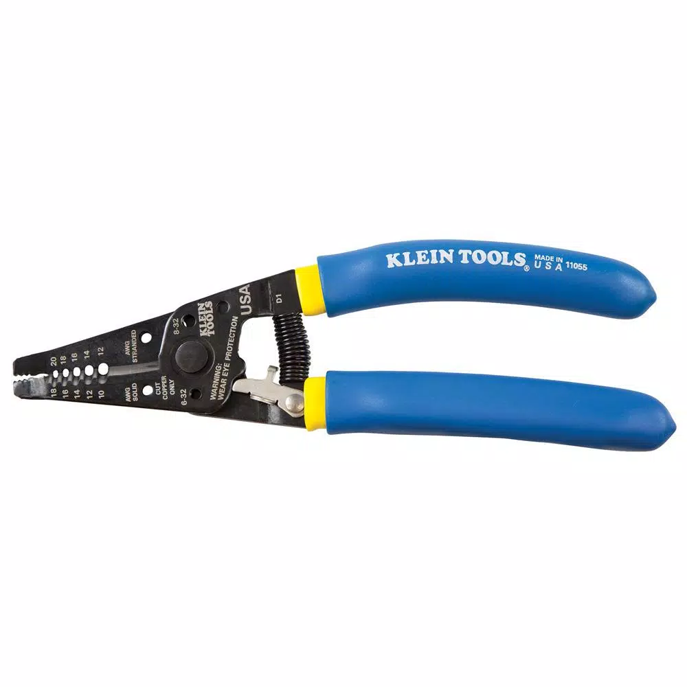 Klein Tools 2-Piece Voltage Tester and Wire Stripper Tool Set with Non-Contact Detector and Copper Wire Cutter