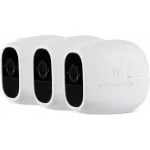 Wasserstein Silicone Protective Skins for Arlo Pro and Pro 2 Wireless Cameras, White (3-Pack) thumbnail 1