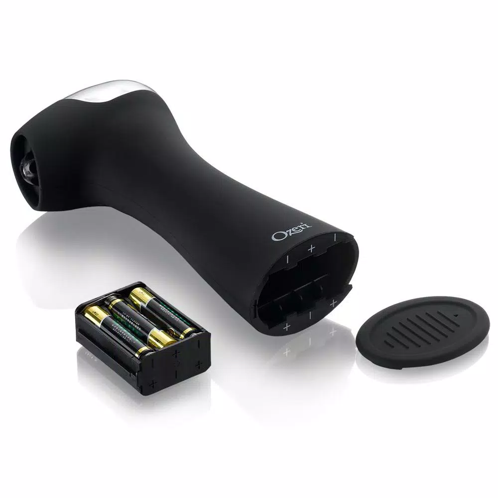 Ozeri Graviti Pro II Electric Salt and Pepper Grinder Set, BPA-Free Ceramic Mills