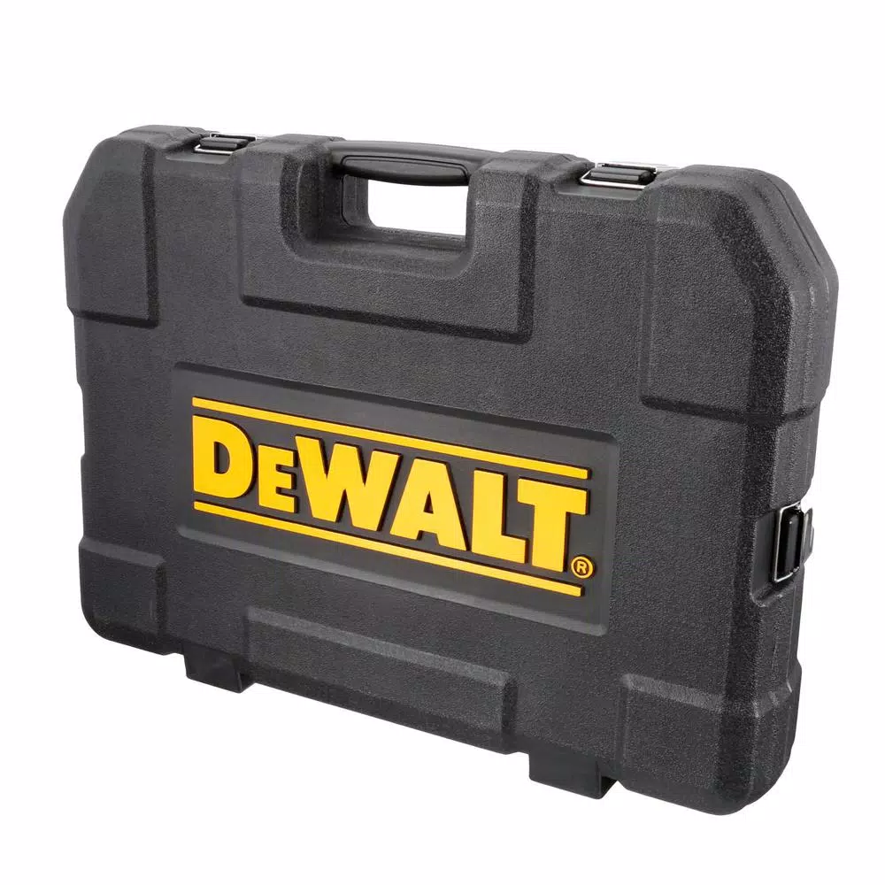 DEWALT 168-Piece Mechanics Tool Set with 1/4 in., 3/8 in., and 1/2 in. Drive Ratchets and Sockets