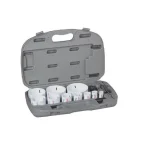 Drill America 14-Piece Bi-Metal Hole Saw Set with Arbors and Pilot Drill thumbnail 1