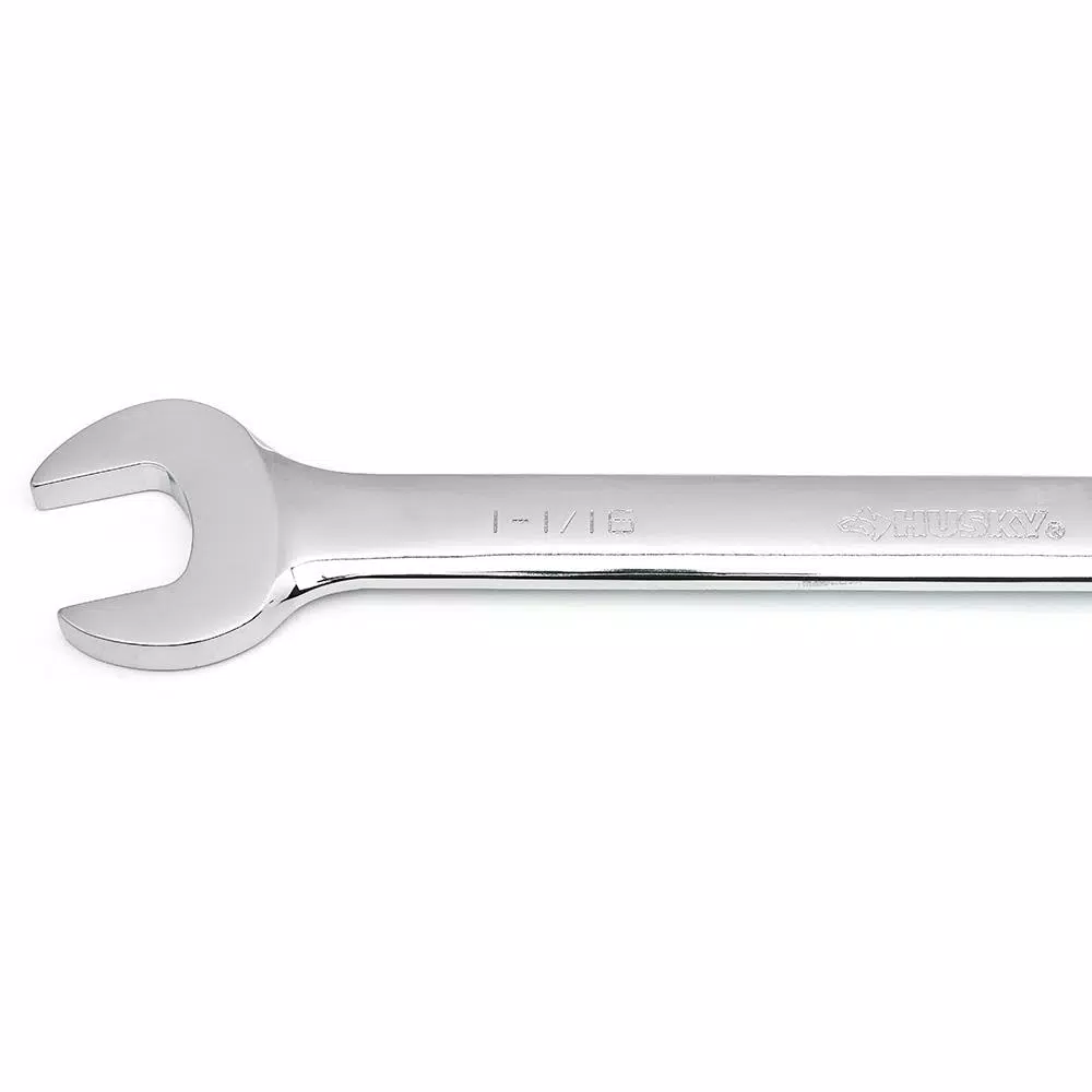 Husky 1-1/16 in. 12-Point Ratcheting Combination Wrench, 72-Tooth