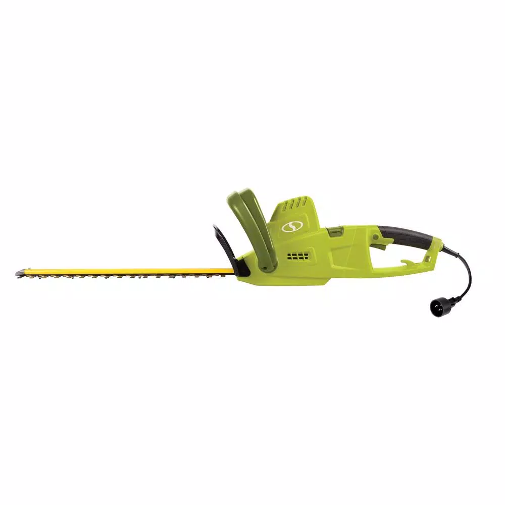 Sun Joe 4.5 Amp Electric Multi-Tool Lawn Care System - Hedge Trimmer, String Trimmer, and Garden Tiller