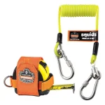 Ergodyne Squids 3190 Tape Measure Tethering Kit with Coiled Lanyard and Tape Measure Trap thumbnail 1