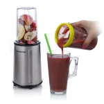 Ovente Flash Personal Blender, 240W Single Speed Compact Blender with 17-Piece Accessory Set thumbnail 7