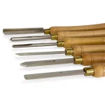 WEN 6-Piece Artisan Chisel Set with 6 in. High-Speed Steel Blades and 10 in. England Beech Wood Handles thumbnail 4