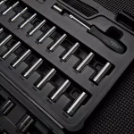 Stanley 85-Piece 1/4 in. and 3/8 in. Socket Set, SAE and Metric thumbnail 6