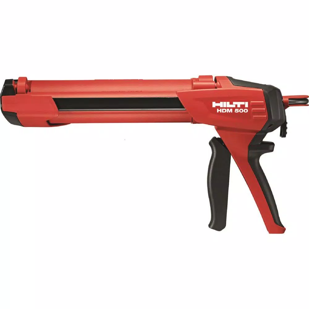 Hilti HDM 500 Manual Anchor Adhesive Dispenser with HIT-CR 500 and HIT-CB Holders