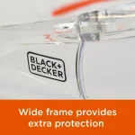 BLACK+DECKER BD250 High Performance Lightweight Safety Eyewear with Clear Lens thumbnail 4