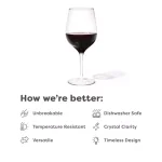 TOSSWARE Reserve Unbreakable 16 oz. Tritan Wine Glasses, Set of 24 thumbnail 3
