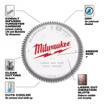 Milwaukee 12 in. 80T Carbide Tipped Aluminum and Metal Cutting Circular Saw Blade thumbnail 3