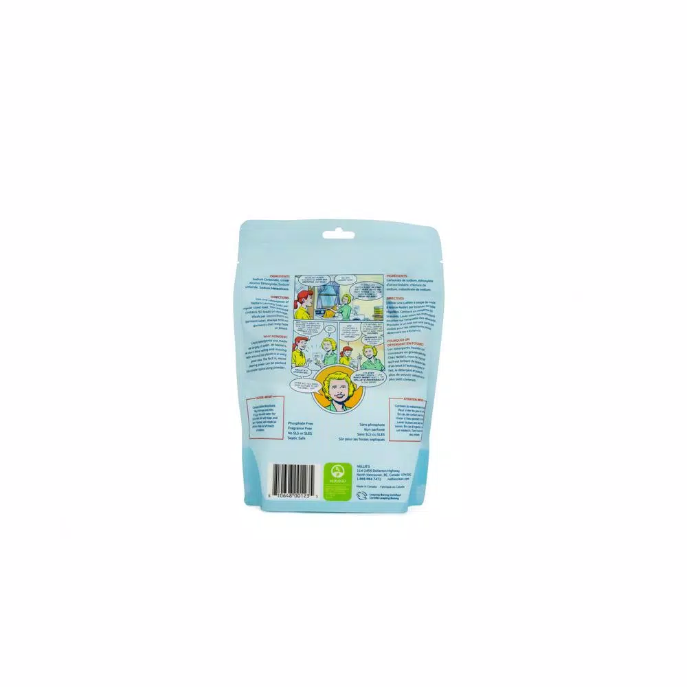 NELLIE'S Laundry Soda Powder - 50 Loads - Highly Concentrated & Eco-Friendly