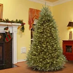 Unbranded 7.5 ft. Dunhill Fir Pre-Lit Artificial Christmas Tree with 700 Dual Color LED Lights thumbnail 4