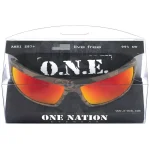 ERB Live Free Camo Safety Glasses with Red Mirror Polycarbonate Lenses thumbnail 2
