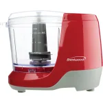 Brentwood Appliances MC-109R 1.5 Cup Mini Food Chopper and Slicer, Red thumbnail 1