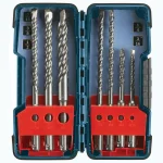 Bosch Bulldog Xtreme 8A Corded 1 in. SDS-Plus Rotary Hammer Kit with 7-Piece Carbide-Tipped Bit Set and Case thumbnail 3