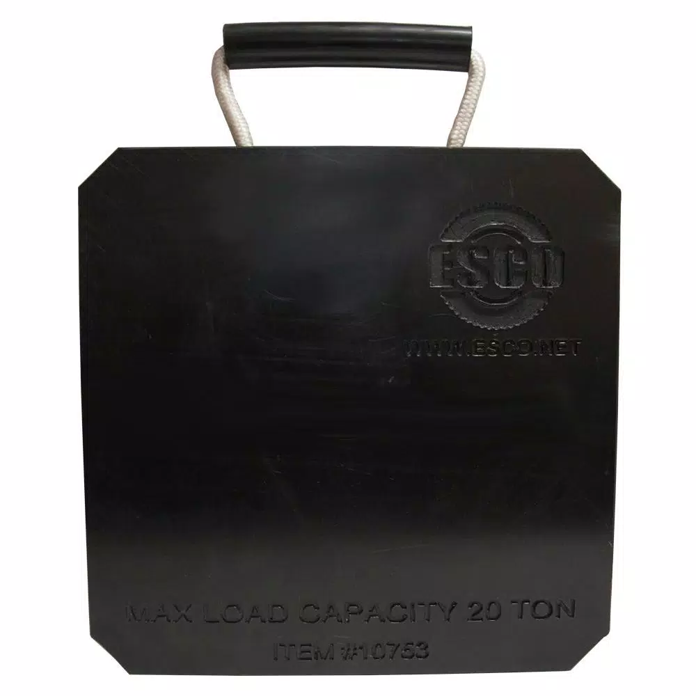 ESCO 20-Ton Jack Support Cribbing Plate, 12 in. x 12 in.