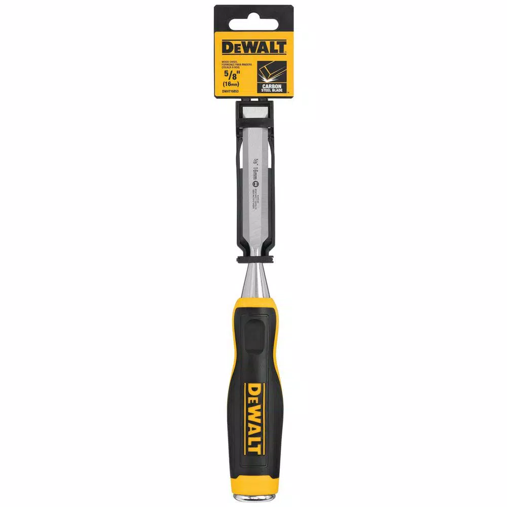 DEWALT 5/8 in. Wood Chisel with Carbon Steel Blade
