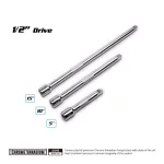Capri Tools 1/2 in. Drive Wobble Extension Bar Set, 3-Piece (5, 10, 15 in.) thumbnail 5