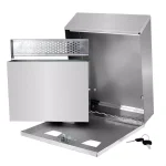 Alpine Industries Stainless Steel Wall Mounted Cigarette Disposal Station Outdoor Ashtray thumbnail 4