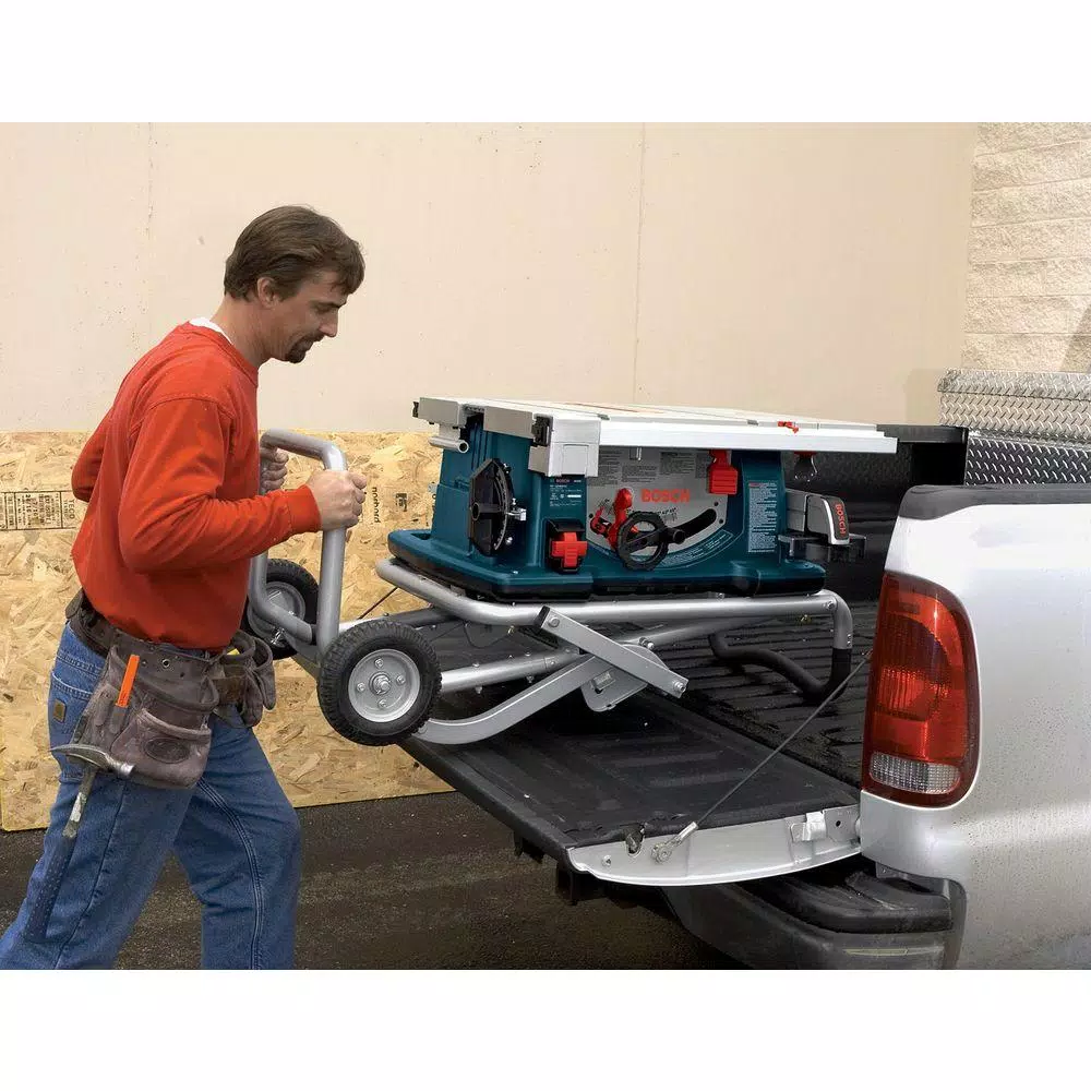 Bosch 10 in. Corded Table Saw Kit with 40-Tooth Carbide Blade and Smart Guard System