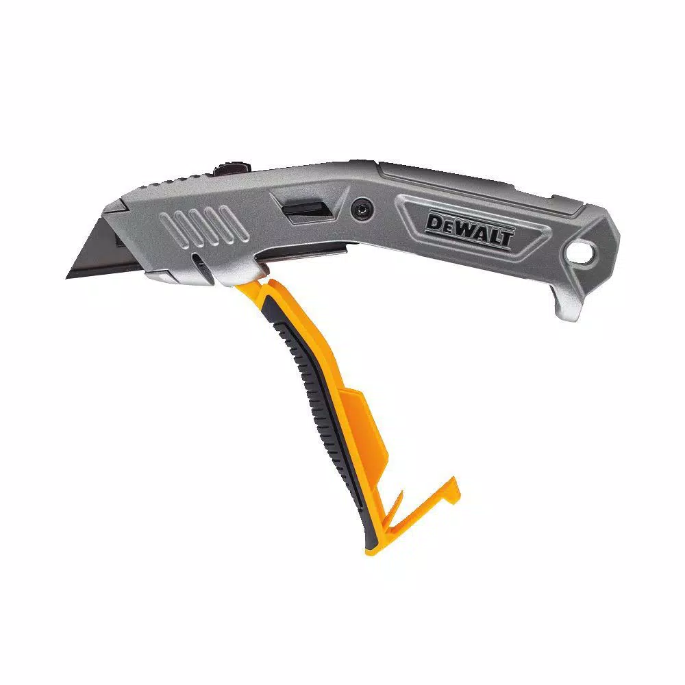 DEWALT DWHT10319 Metal Retractable Utility Knife with Blade Storage