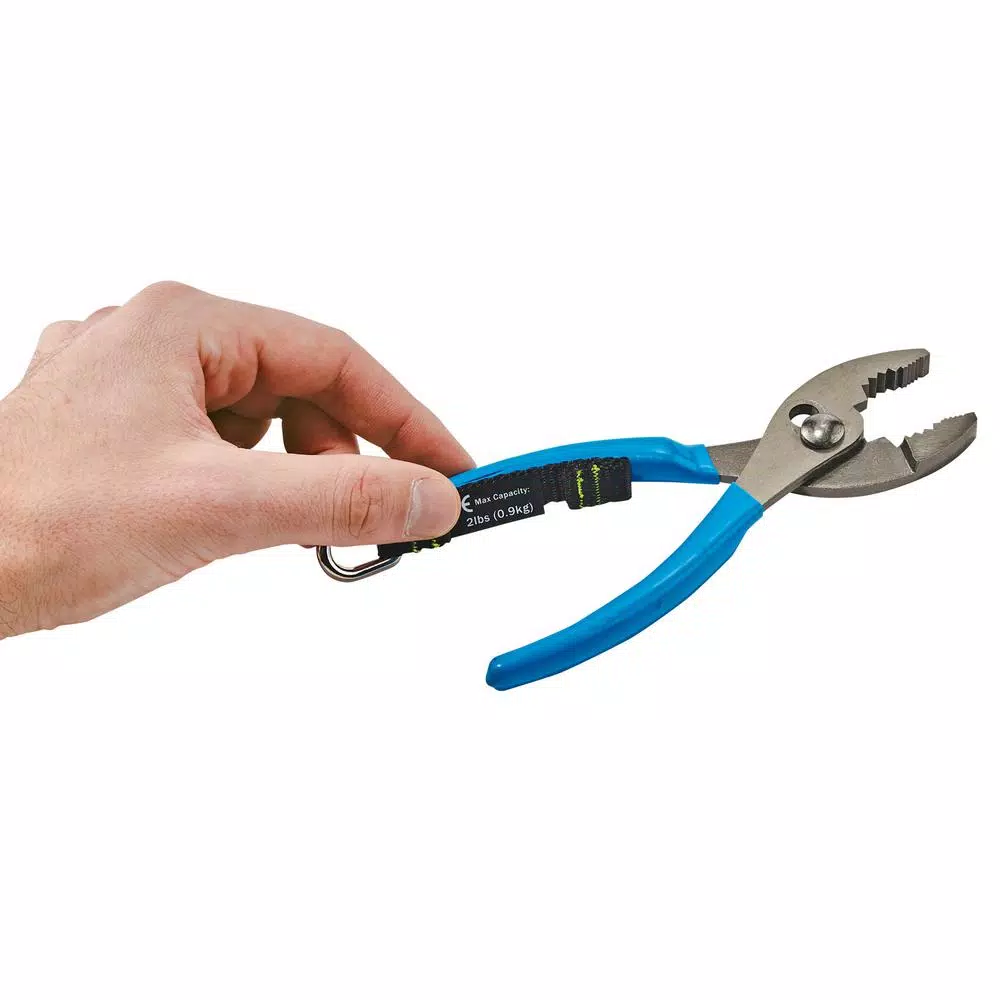 Ergodyne Squids 3180 Tool Tethering Kit with Coil Lanyard, Self-Adhering Tape, and 6 Web Tool Tails