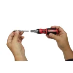 Milwaukee 9-in-1 ECX Drive Ratcheting Multi-Bit Screwdriver Set thumbnail 6