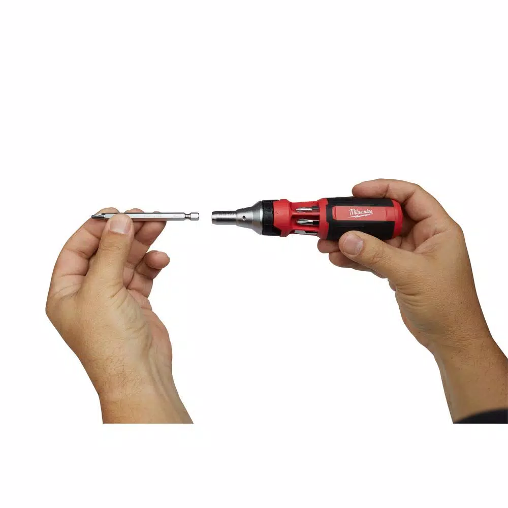 Milwaukee 9-in-1 ECX Drive Ratcheting Multi-Bit Screwdriver Set