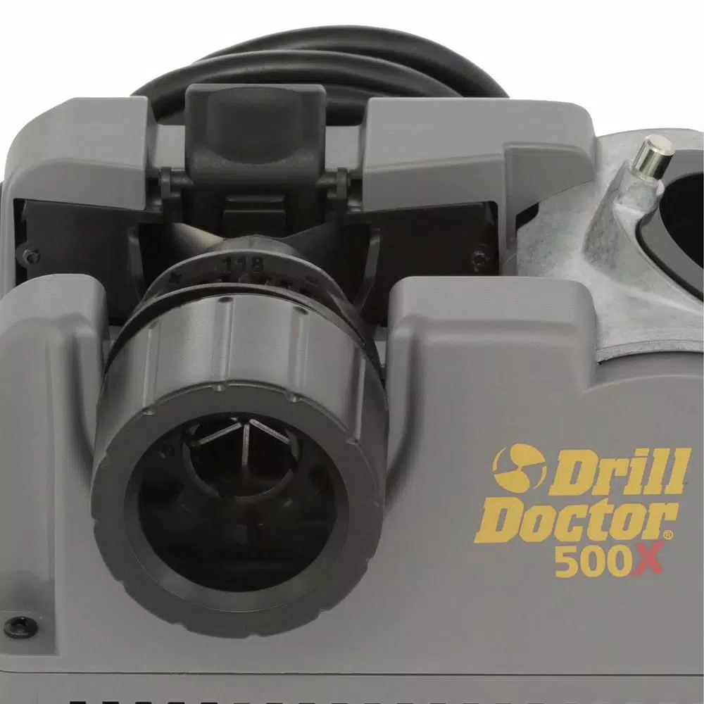 Drill Doctor 500X Drill Bit Sharpener for Standard-Twist, HSS, Carbide, Cobalt, and Tin-Coated Bits