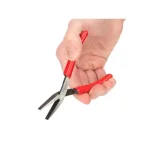 TEKTON Mini Flat Nose Pliers with Crosscut Teeth for Precision Bending thumbnail 5