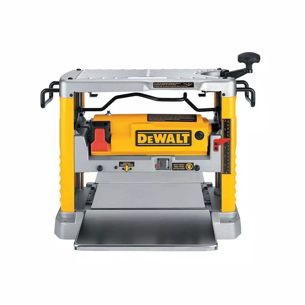 DEWALT 12-1/2 in. Portable Thickness Planer, 15 Amp, 3-Knife Cutter Head