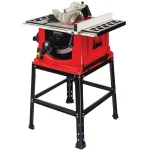 General International 10 in. Table Saw with Heavy Duty Steel Stand, 13 Amp High-Torque Motor thumbnail 1