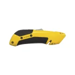 Klein Tools 0.75 in. Self-Retracting Utility Knife with Safety Yellow Handle and Rubberized Grip thumbnail 6
