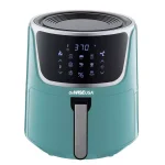 GoWISE USA 7 Qt. Digital Air Fryer with Dehydrator, 8-in-1 Functions and 3 Stackable Racks, Mint thumbnail 1